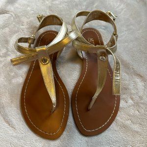 Lauren Ralph Lauren Gold Sandals